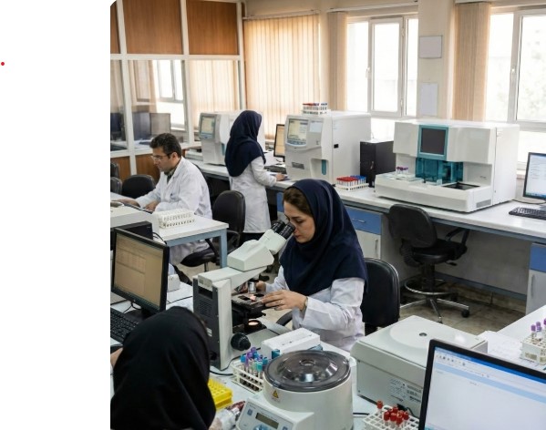 تیم متخصص آزمایشگاه فرالب